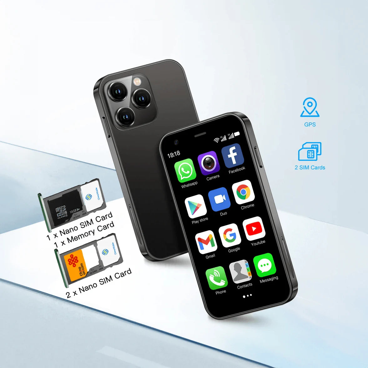 Glavto™ - Mini Akıllı Telefon