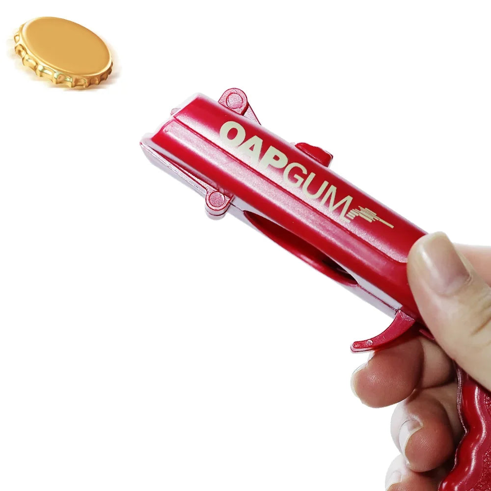 Creative Portable Beer Opener Cap Gun Bottle Opener Beer Bottles Open Capgun Drink Opening Shooter Bar Outdoor Celebration Tools